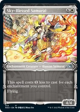 Sky-Blessed Samurai (Showcase) Foil