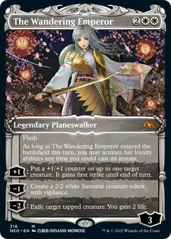 The Wandering Emperor (Showcase) Foil 316