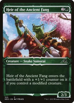 Heir of the Ancient Fang (Showcase) Foil 325