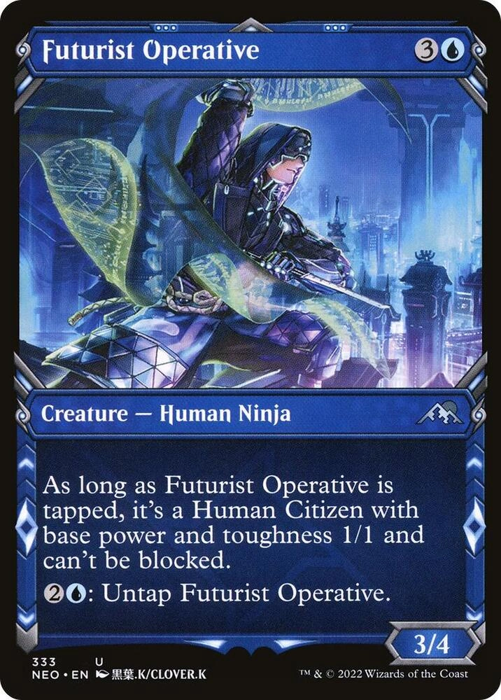 Futurist Operative (Showcase) Foil