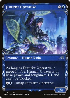 Futurist Operative (Showcase) Foil 333