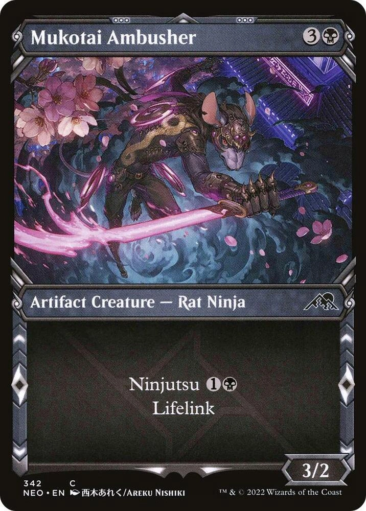 Mukotai Ambusher (Showcase) Foil