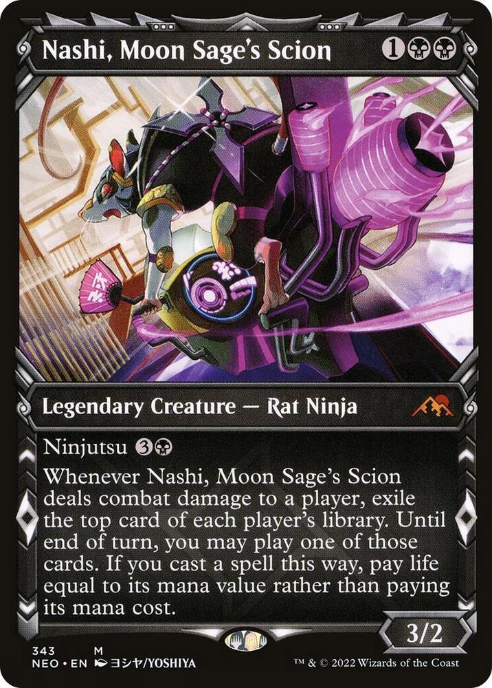 Nashi, Moon Sage's Scion (Showcase) Foil