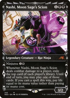 Nashi, Moon Sage's Scion (Showcase) Foil 343