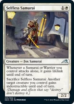 Selfless Samurai Foil 35