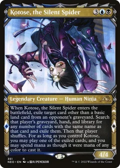 Kotose, the Silent Spider (Showcase) Foil 351