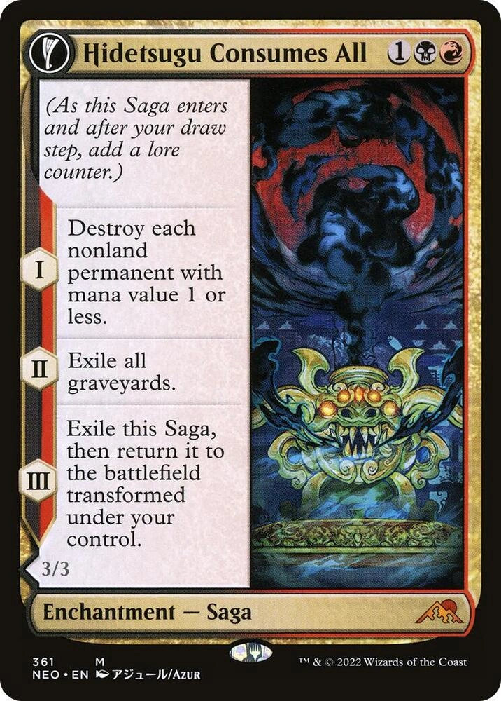 Hidetsugu Consumes All (Showcase) Foil