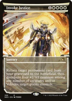 Invoke Justice (Showcase) Foil 366