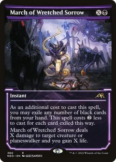 March of Wretched Sorrow (Showcase) Foil 380
