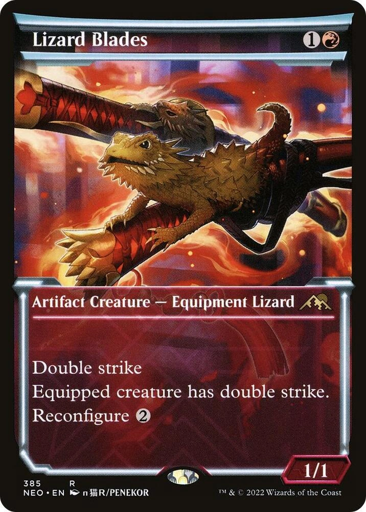 Lizard Blades (Showcase) Foil