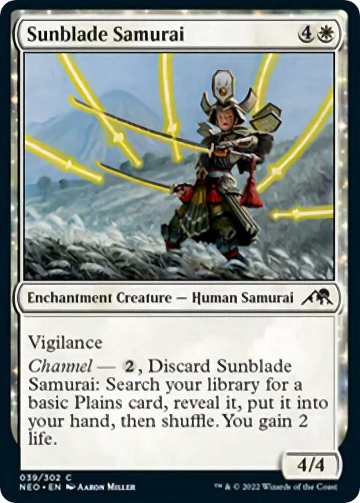 Sunblade Samurai Foil