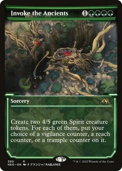 Invoke the Ancients (Showcase) Foil 390