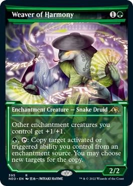 Weaver of Harmony (Showcase) Foil