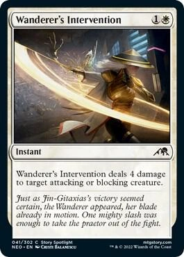 Wanderer's Intervention Foil