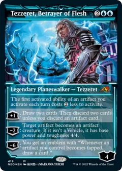 Tezzeret, Betrayer of Flesh (Showcase) (Foil Etched) 419