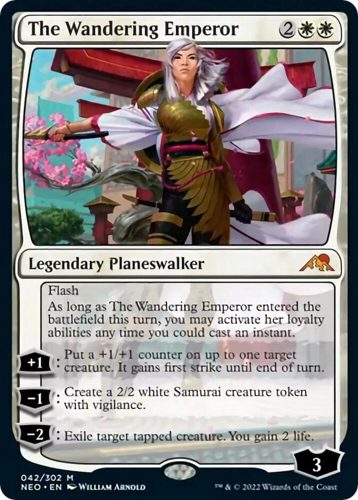 The Wandering Emperor Foil