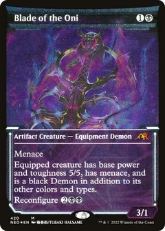 Blade of the Oni (Showcase) (Foil Etched) 420