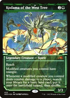 Kodama of the West Tree (Showcase) (Foil Etched) 423
