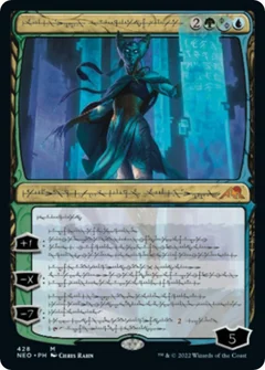Tamiyo, Compleated Sage (Phyrexian) (Foil Etched) 428