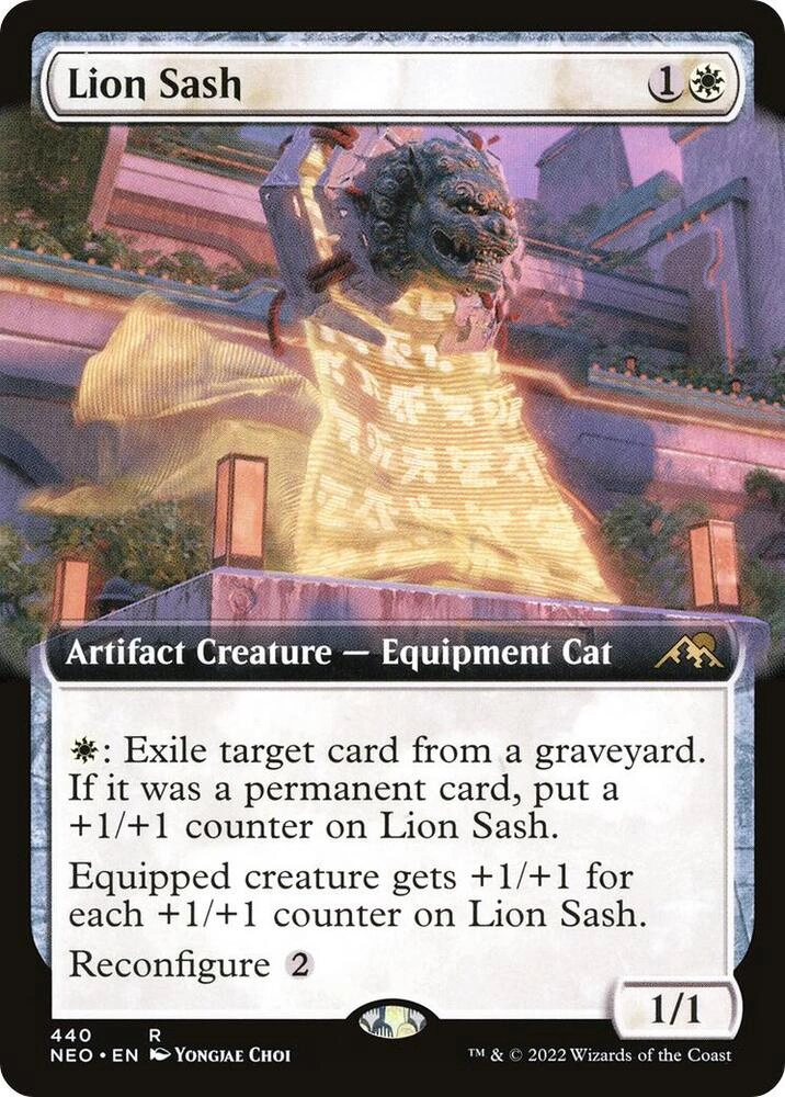 Lion Sash (Extended Art)