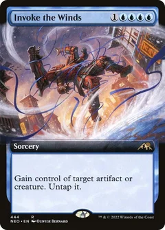 Invoke the Winds (Extended Art) Foil 444