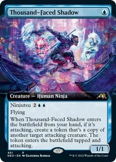 Thousand-Faced Shadow (Extended Art) Foil 451