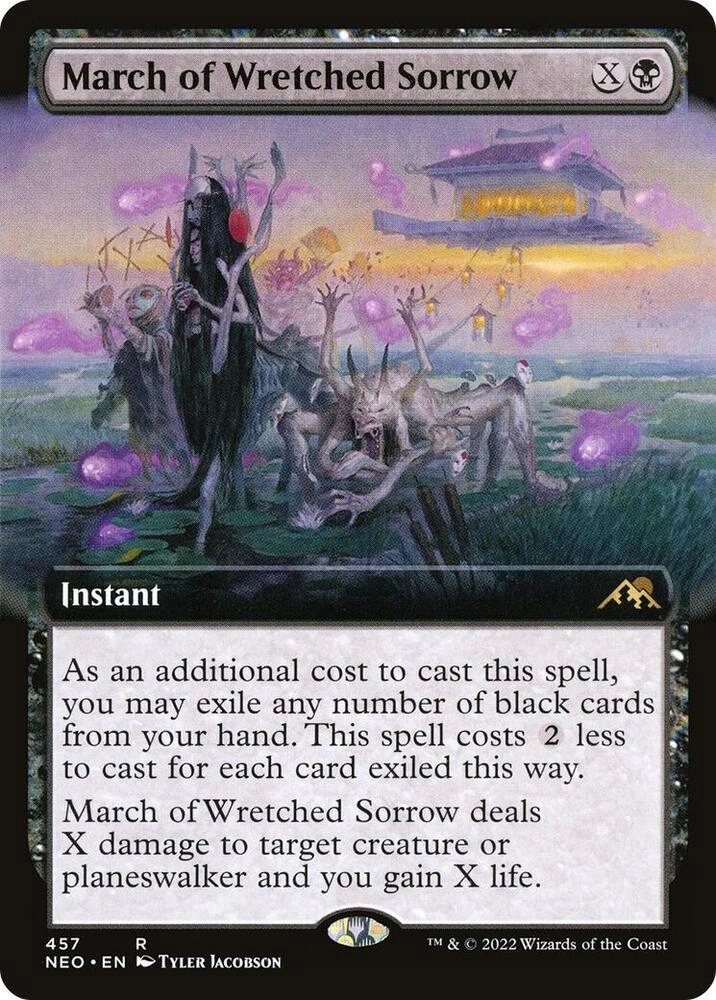 March of Wretched Sorrow (Extended Art) Foil