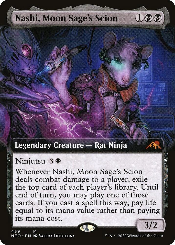 Nashi, Moon Sage's Scion (Extended Art) Foil