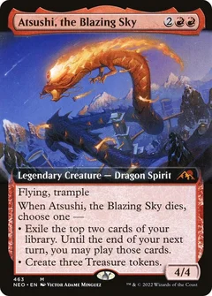Atsushi, the Blazing Sky (Extended Art) Foil 463