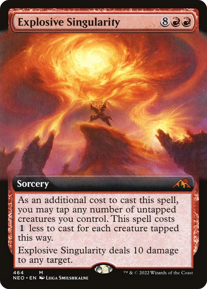 Explosive Singularity (Extended Art) Foil