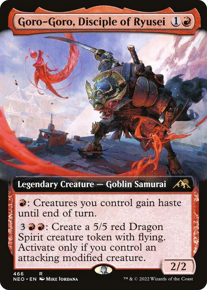 Goro-Goro, Disciple of Ryusei (Extended Art) Foil