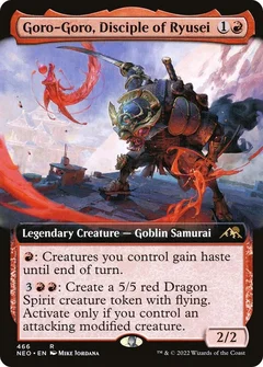 Goro-Goro, Disciple of Ryusei (Extended Art) Foil 466