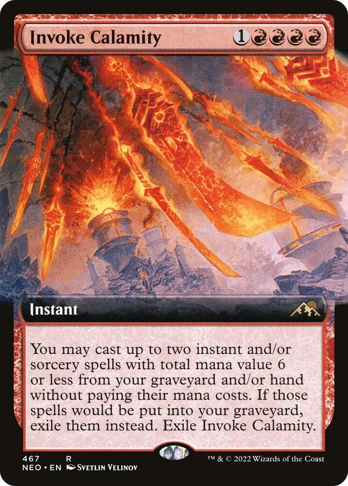 Invoke Calamity (Extended Art) Foil