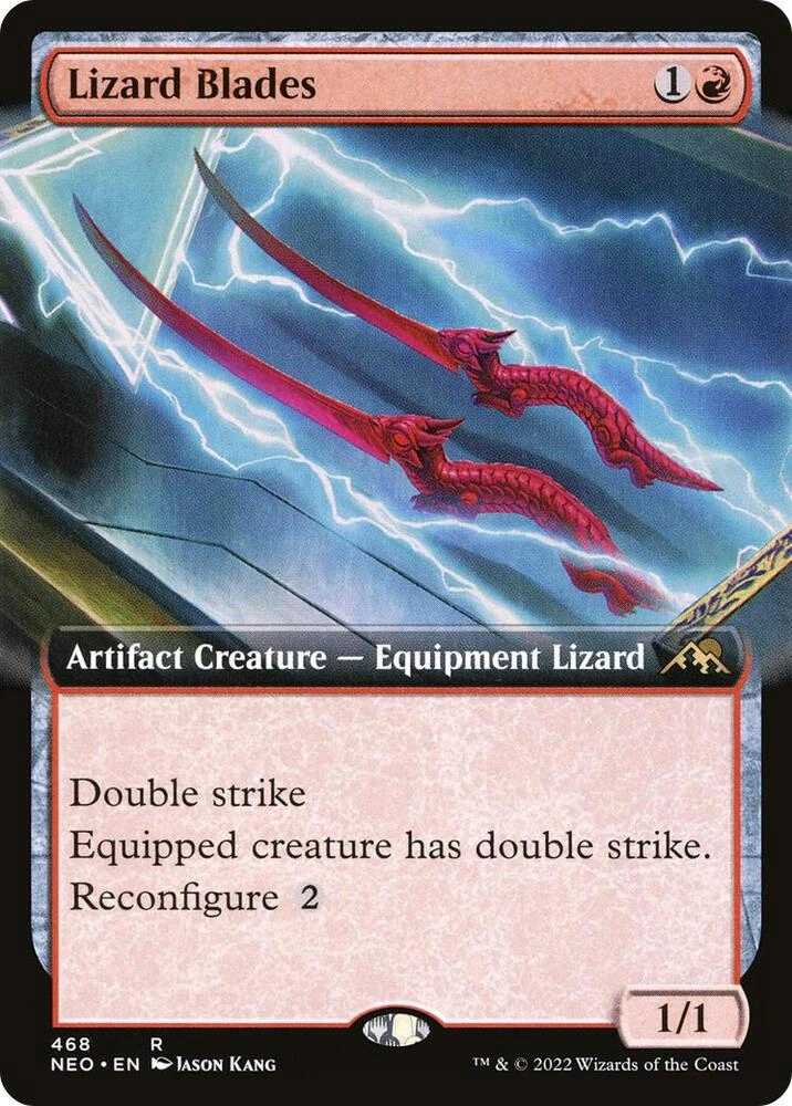 Lizard Blades (Extended Art) Foil