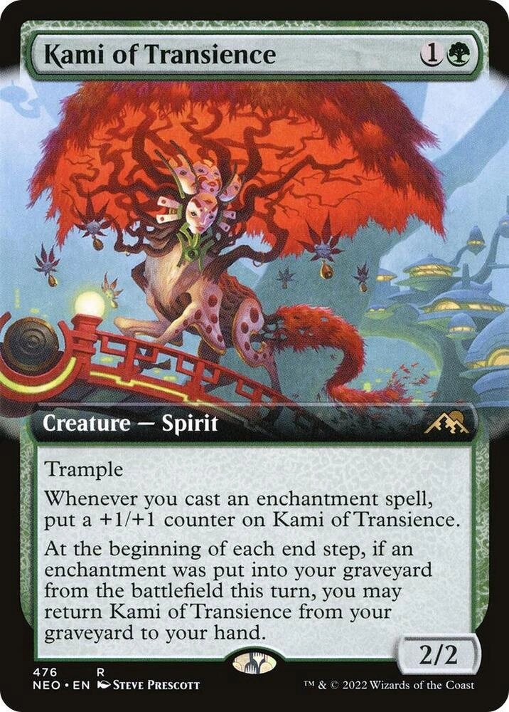 Kami of Transience (Extended Art) Foil