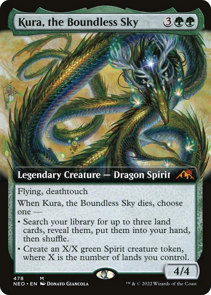 Kura, the Boundless Sky (Extended Art) Foil