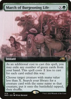 March of Burgeoning Life (Extended Art) Foil 479