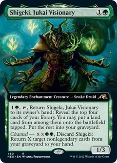Shigeki, Jukai Visionary (Extended Art) Foil 480