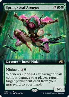 Spring-Leaf Avenger (Extended Art) Foil