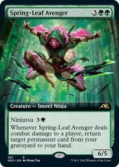 Spring-Leaf Avenger (Extended Art) Foil 481