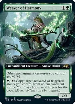 Weaver of Harmony (Extended Art) Foil 483