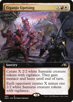 Eiganjo Uprising (Extended Art) Foil 484