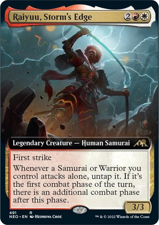 Raiyuu, Storm's Edge (Extended Art) Foil