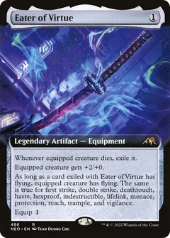 Eater of Virtue (Extended Art) Foil 496