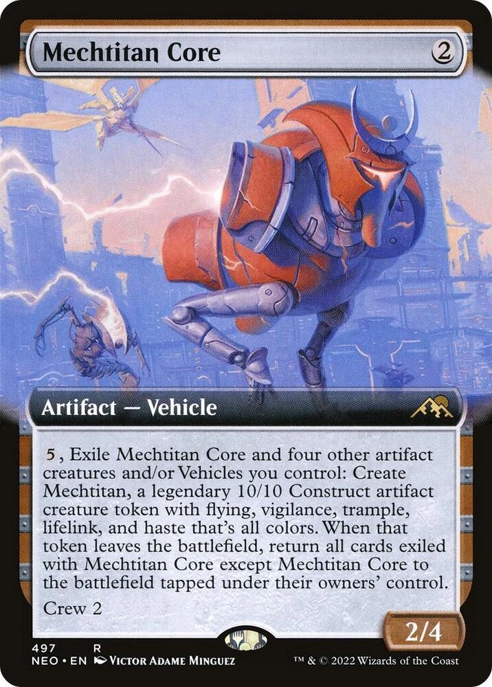Mechtitan Core (Extended Art) Foil