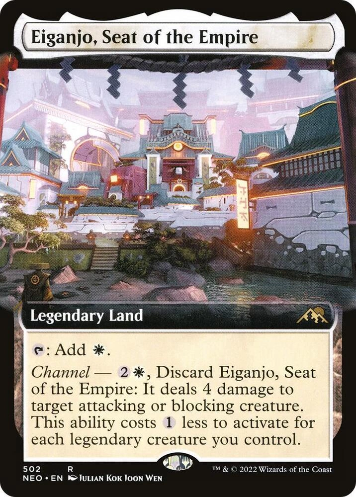 Eiganjo, Seat of the Empire (Extended Art) Foil