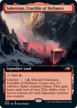 Sokenzan, Crucible of Defiance (Extended Art) Foil