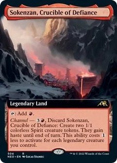 Sokenzan, Crucible of Defiance (Extended Art) Foil 504