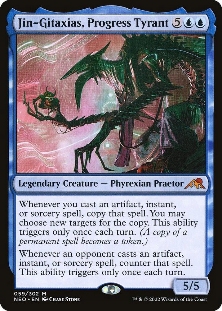 Jin-Gitaxias, Progress Tyrant Foil