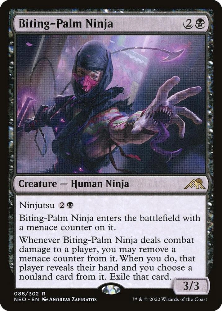 Biting-Palm Ninja Foil